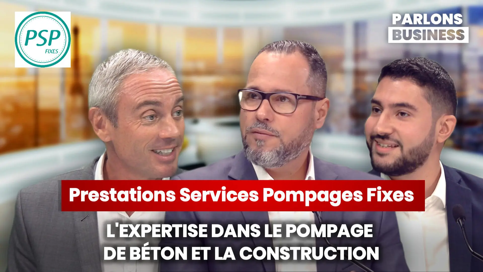 PSPF — Pompage de béton et construction