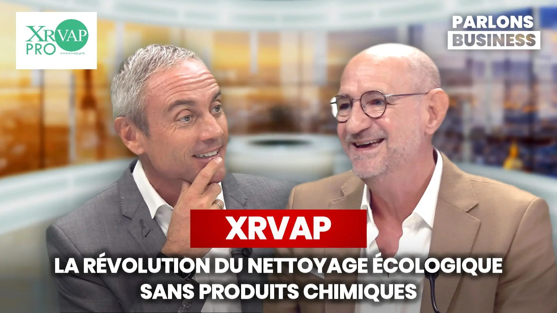 XRVAP — Nettoyage écologique à la vapeur sèche