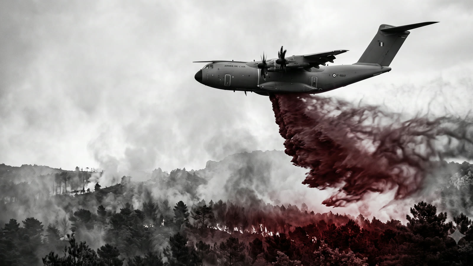 Airbus A400M : comment un avion de transport militaire devient bombardier d'eau en Gironde